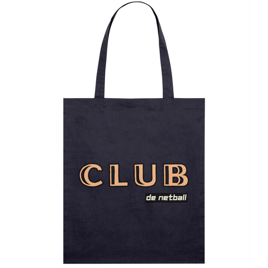 Netball Cotton Tote Bag - Navy Blue