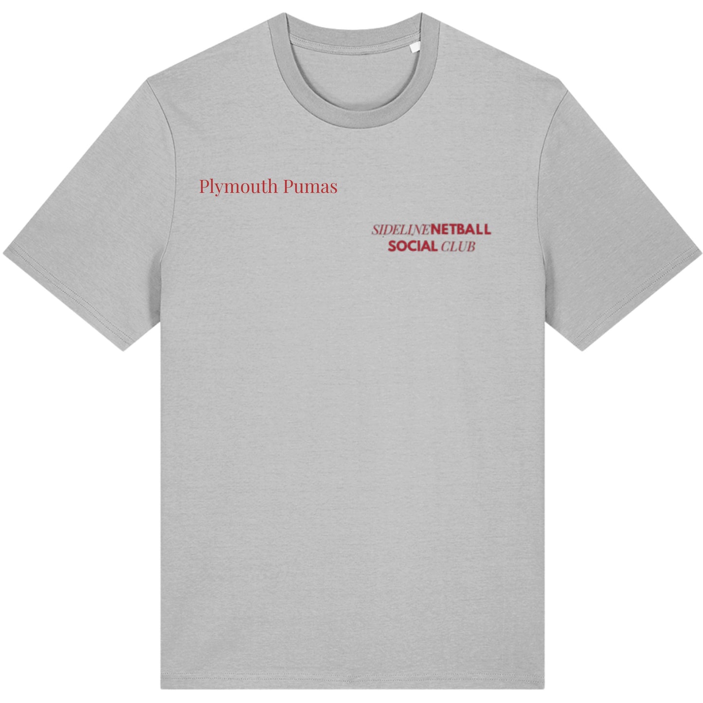 Custom Netball Group T-Shirts with Personalised Team Name for Parents and Supporters