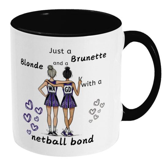 Netball Friend Gift Mug - Netball Team Gift