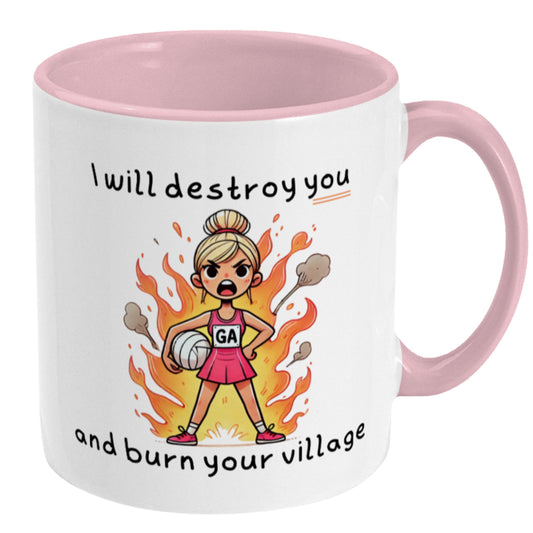 Netball GA Funny Gift Mug