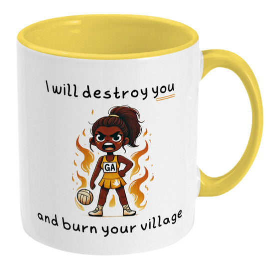 Netball GA Player Mug - Funny Netball Gift