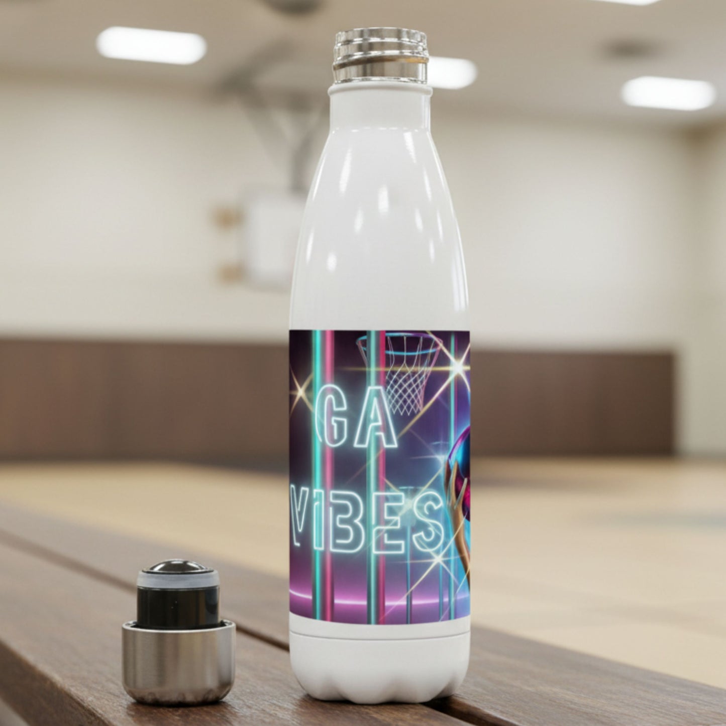 Netball Gifts - Water Bottle for Goal Attack Netball Player