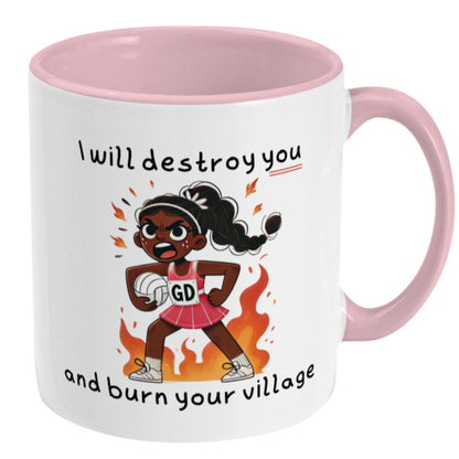 Netball GD Funny Gift Mug