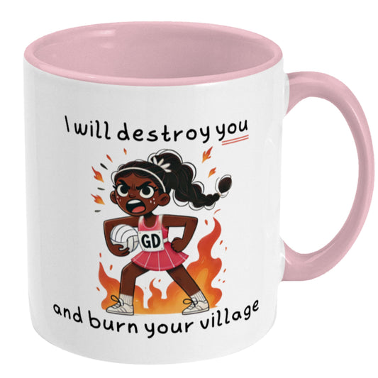 Netball GD Funny Gift Mug