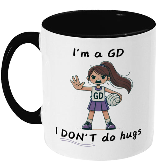 Netball Goal Defence Funny Mug - Netball Gift