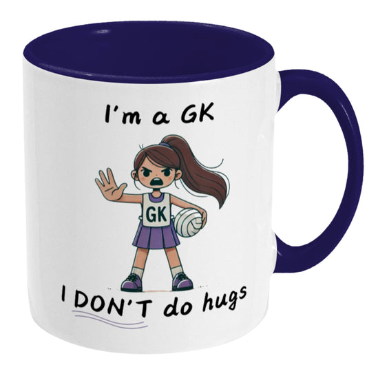 Netball Player Goal Keeper Gift Mug