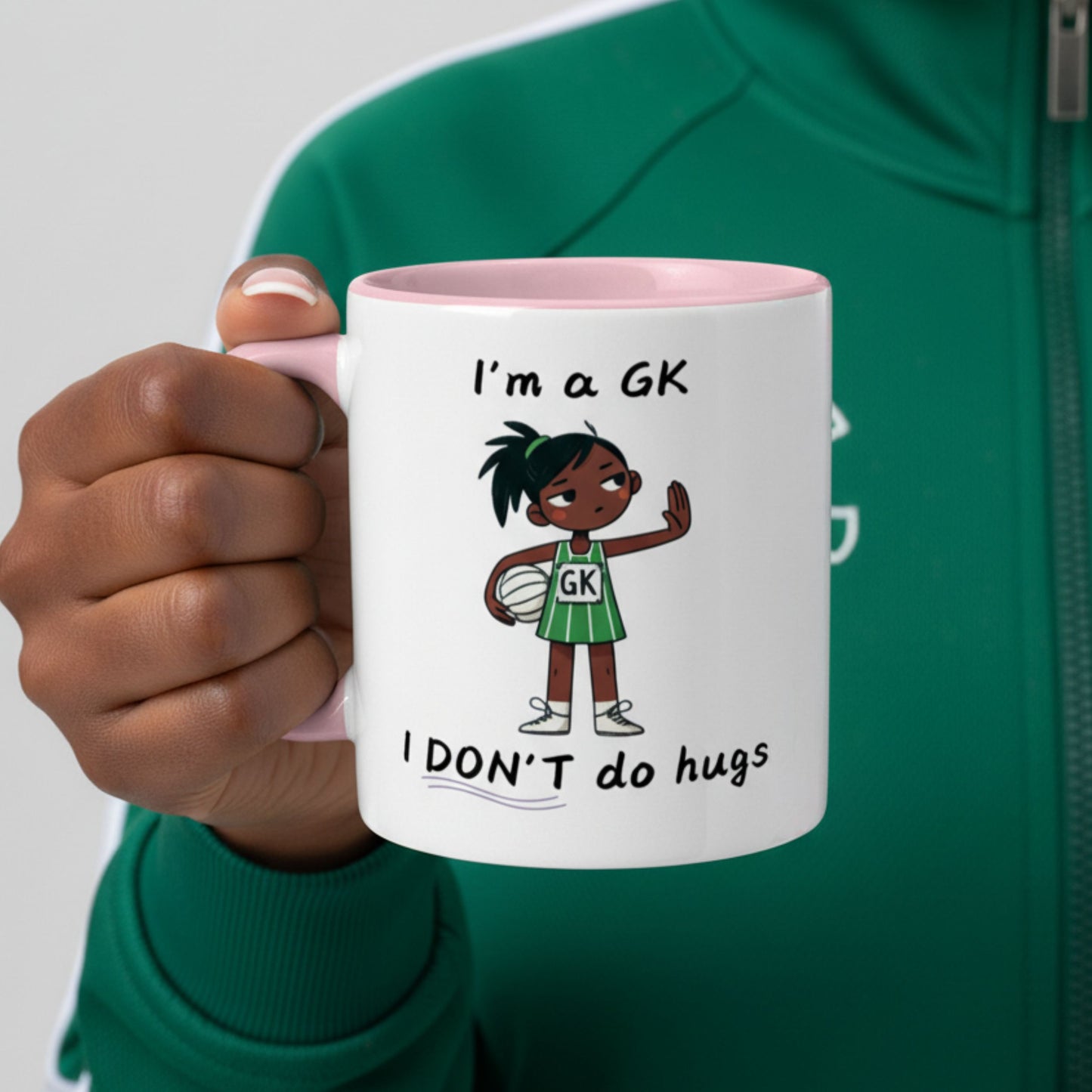 Netball Gifts - Goal Keeper Funny Gift Mug