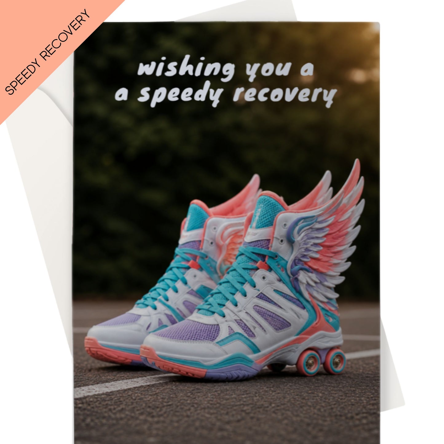 Cool Netball Player Injury Get Well Card