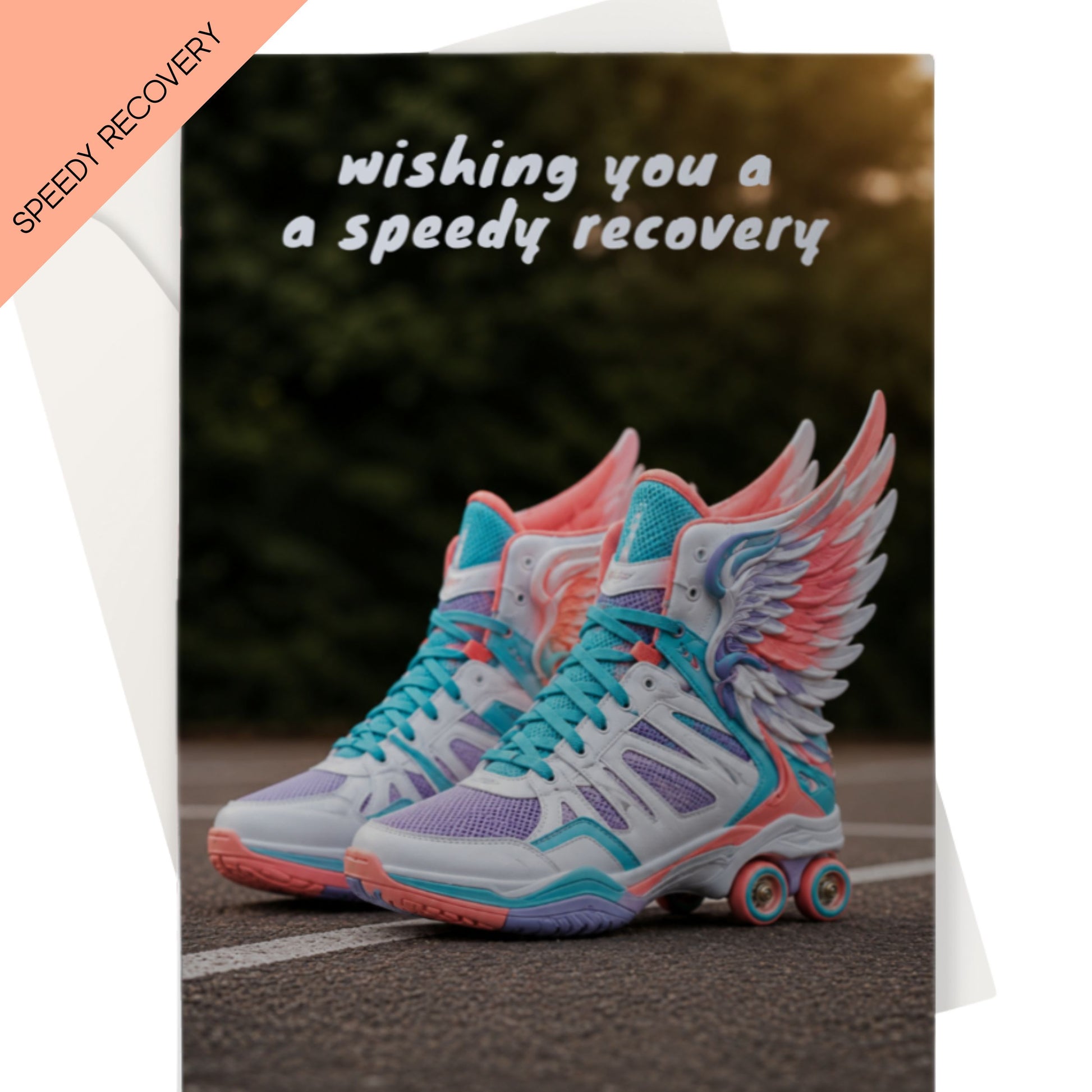 Cool Netball Player Injury Get Well Card