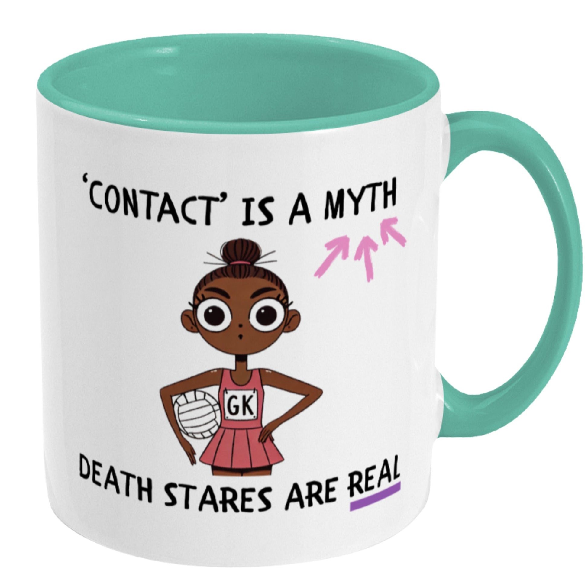 Netball Team Gift Funny Mug