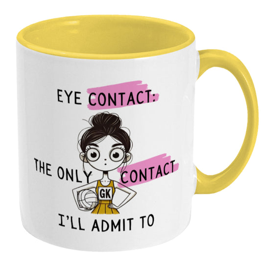 Netball Gift Mug Funny Slogan