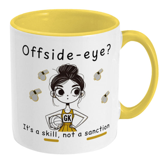 Netball Gift Mug - Funny Gift For GK