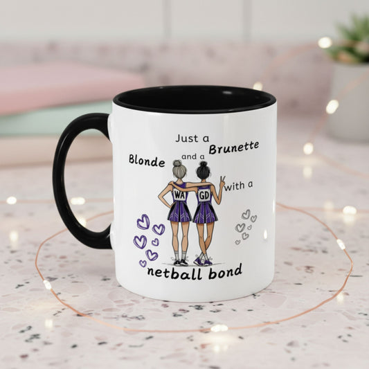 Netball Gifts - Cute Mug for Teen Girl Netball Players