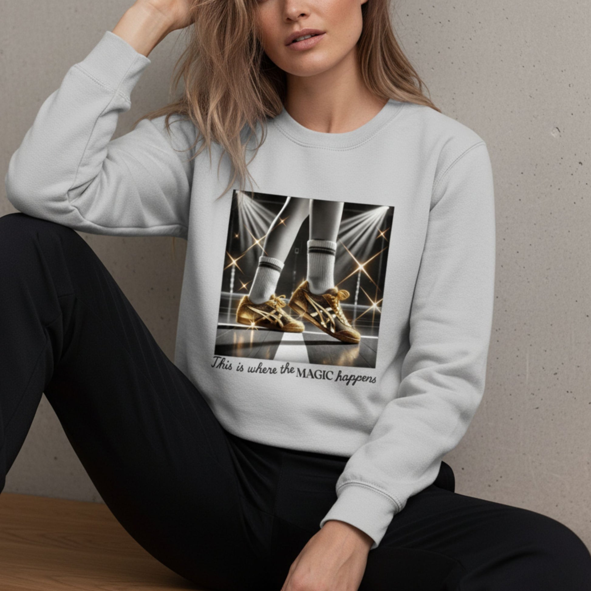 Netball Gifts - Gold Trainers Netball Jumper