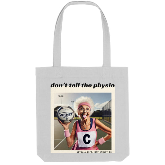Netball Injury Gift - Funny Slogan Tote Bag