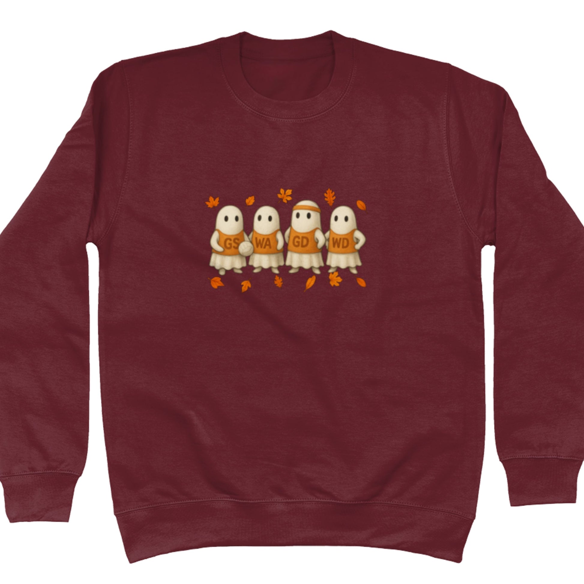 Autumn Netball Jumper - Ghosts Graphic