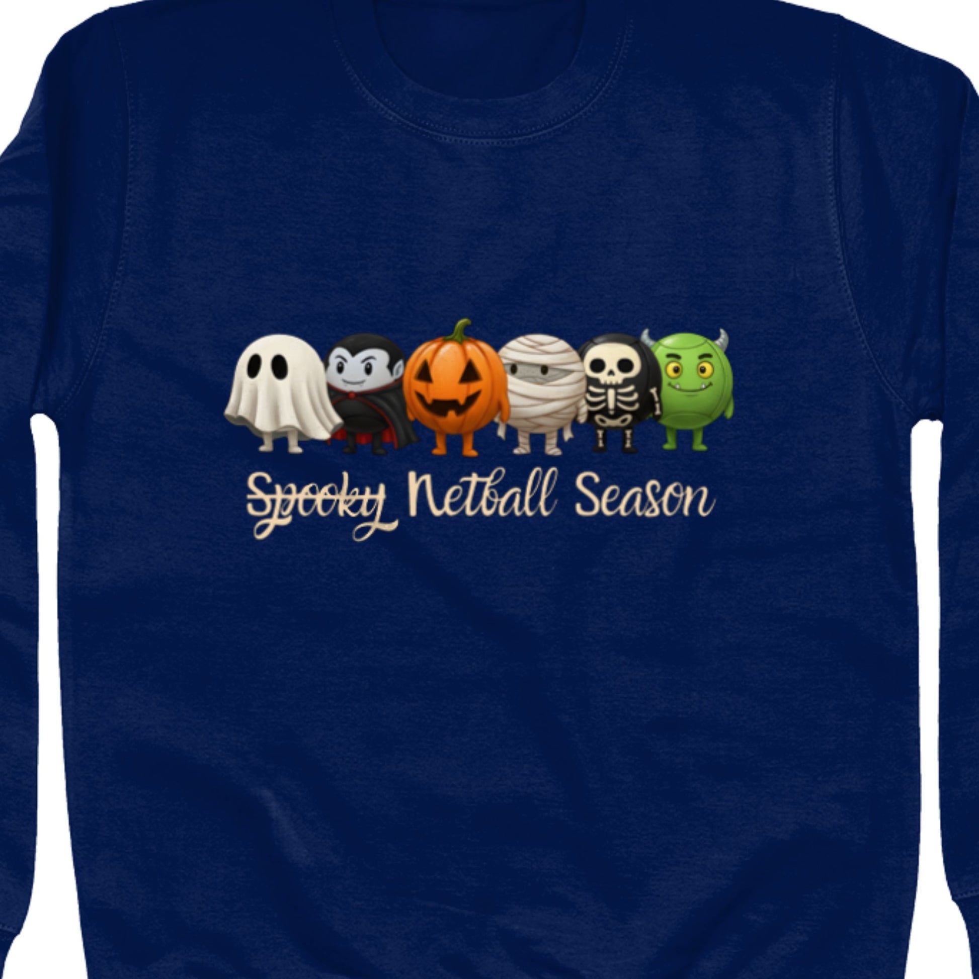 Halloween Netball Sweatshirt - Netball Clothing