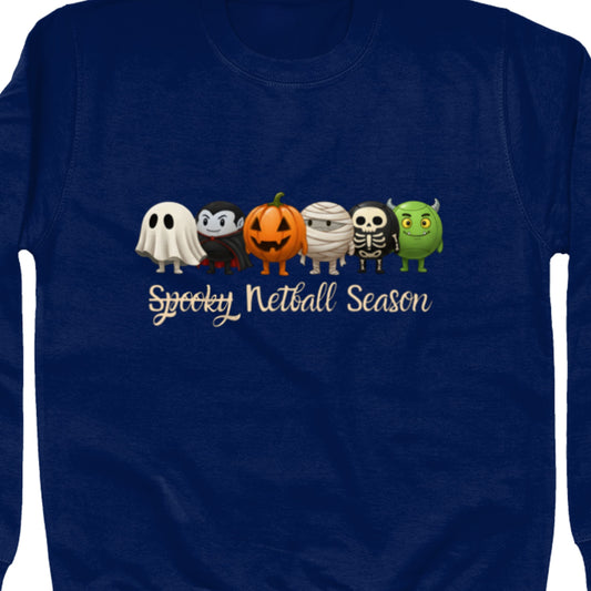Halloween Netball Sweatshirt - Netball Clothing