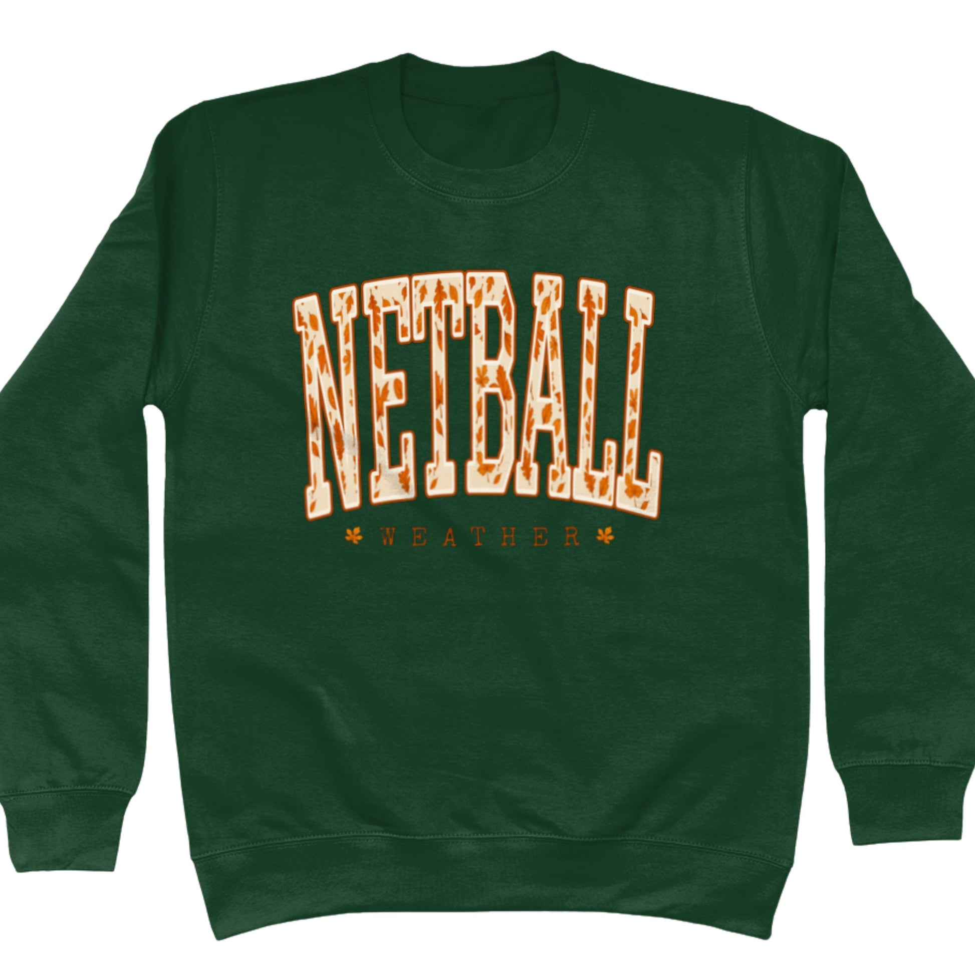 Netball Weather Jumper - Green - Netball Clothing