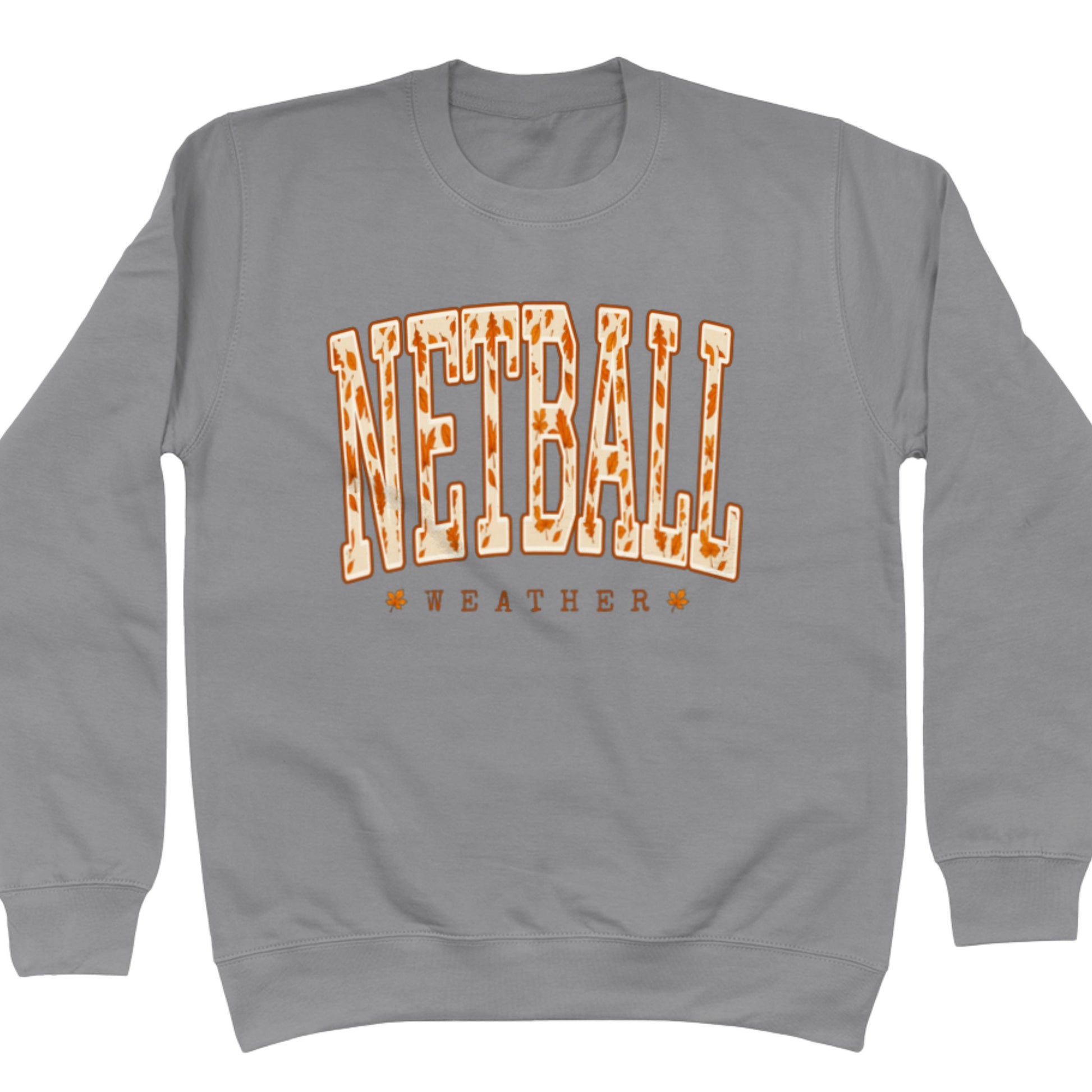 Netball Weather Sweatshirt - Dark Grey - Netball Clothing