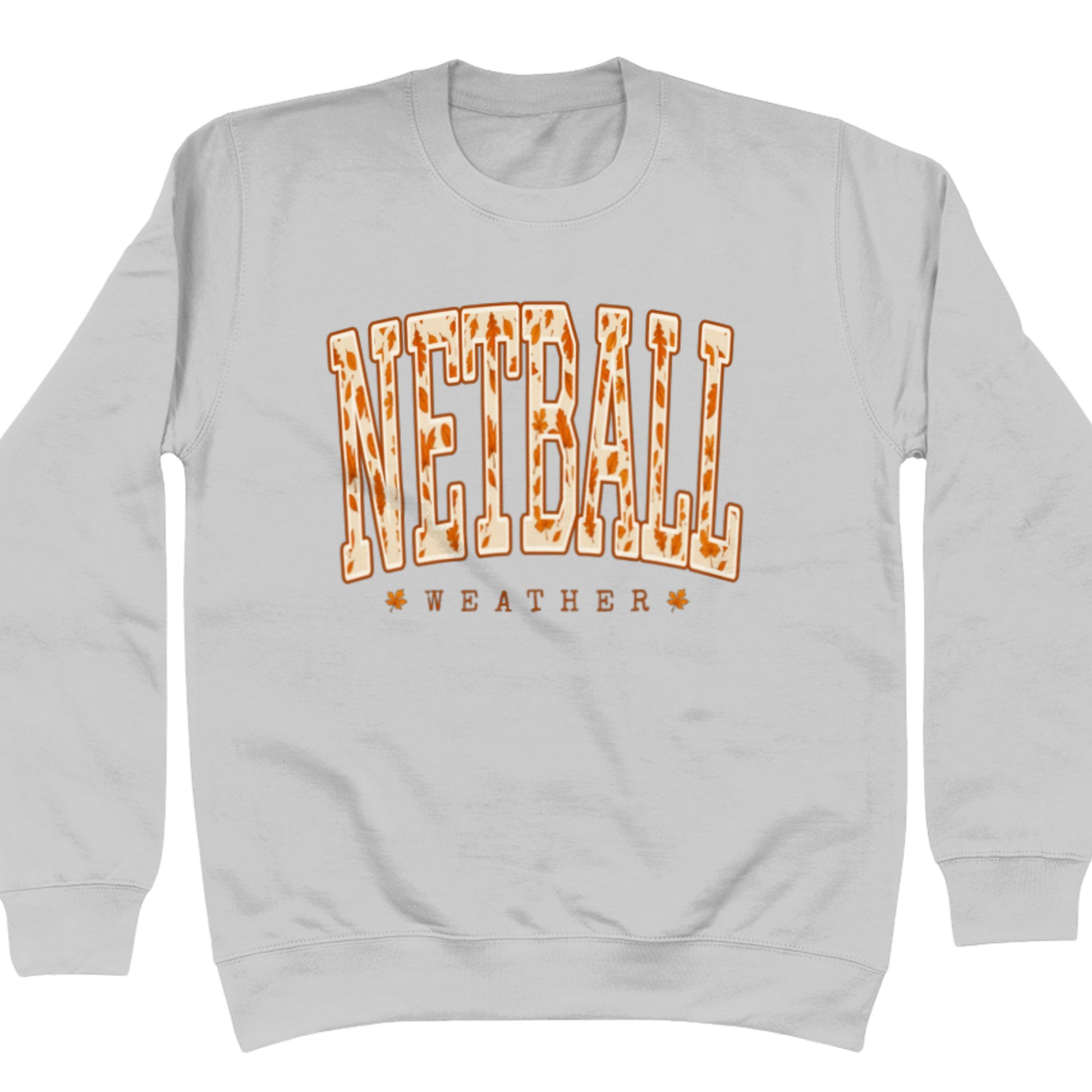 Netball Weather Jumper - Light Grey - Netball Clothing
