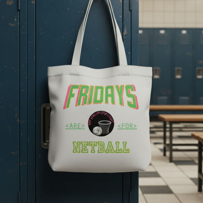 Netball Gifts - Friday Slogan Netball Kit Bag