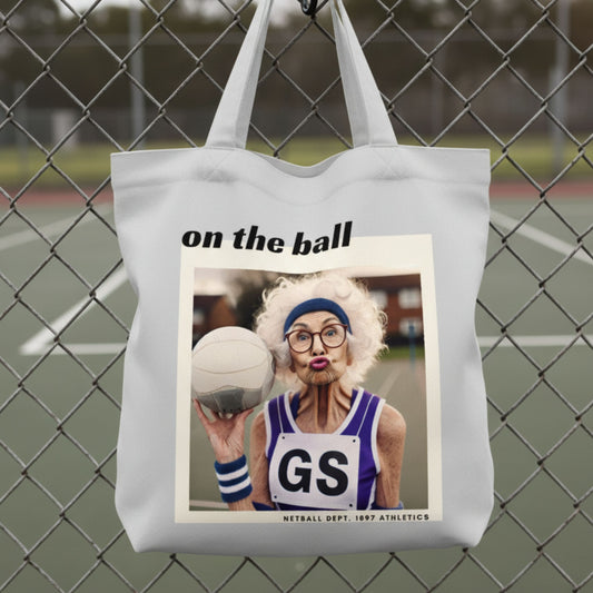 Netball Gifts - Funny GS Netball Kit Bag