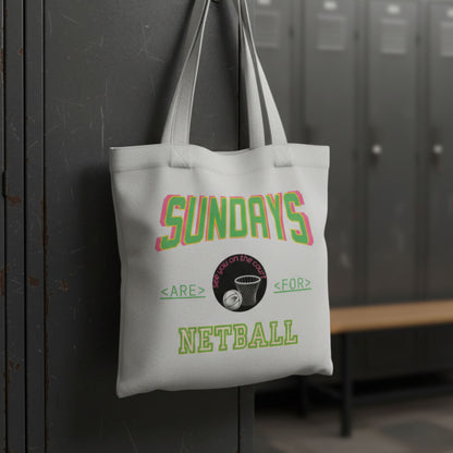 Netball Gifts - Sundays Slogan Netball Kit Bag