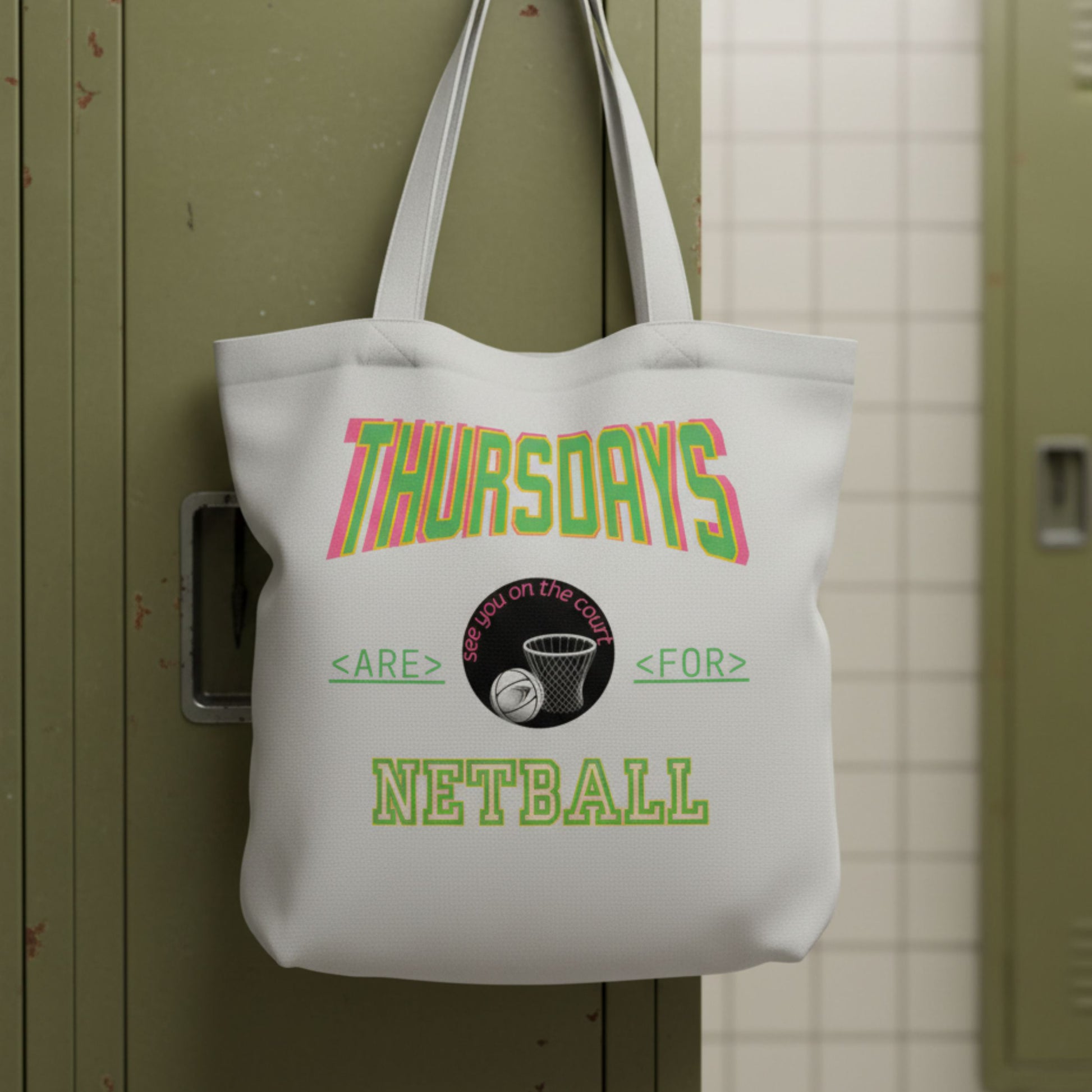 Netball Gifts - Slogan Netball Kit Bag