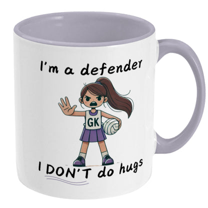 Netball Mug For Defenders - Funny Netball Team Gift