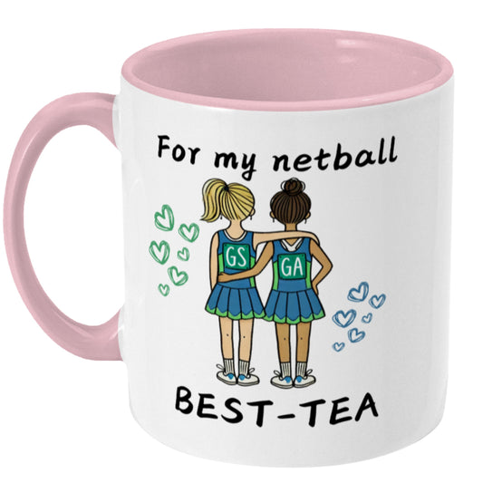 Netball Gift Mug For Teammate Friends 