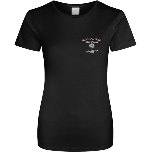 Netball Performance Top - Black Netball Squad Training Shirt