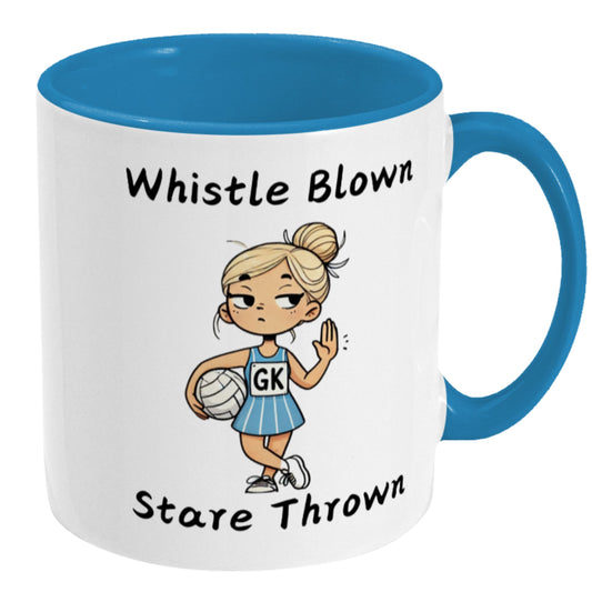 Netball Player Mug Funny Slogan Gift