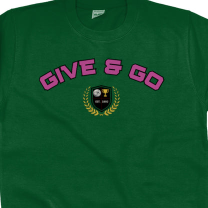 Netball Player Jumper Top Green
