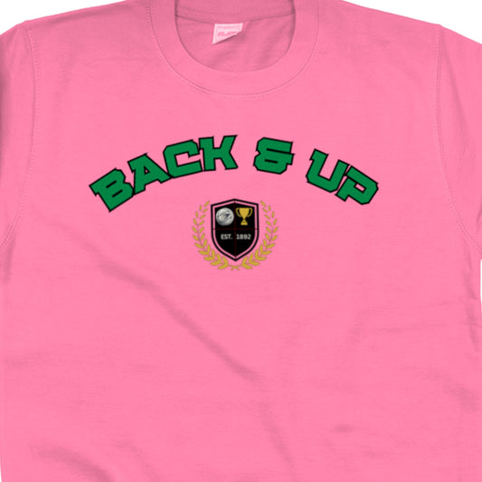 Netball Player Sweatshirt Pink Defender Gift