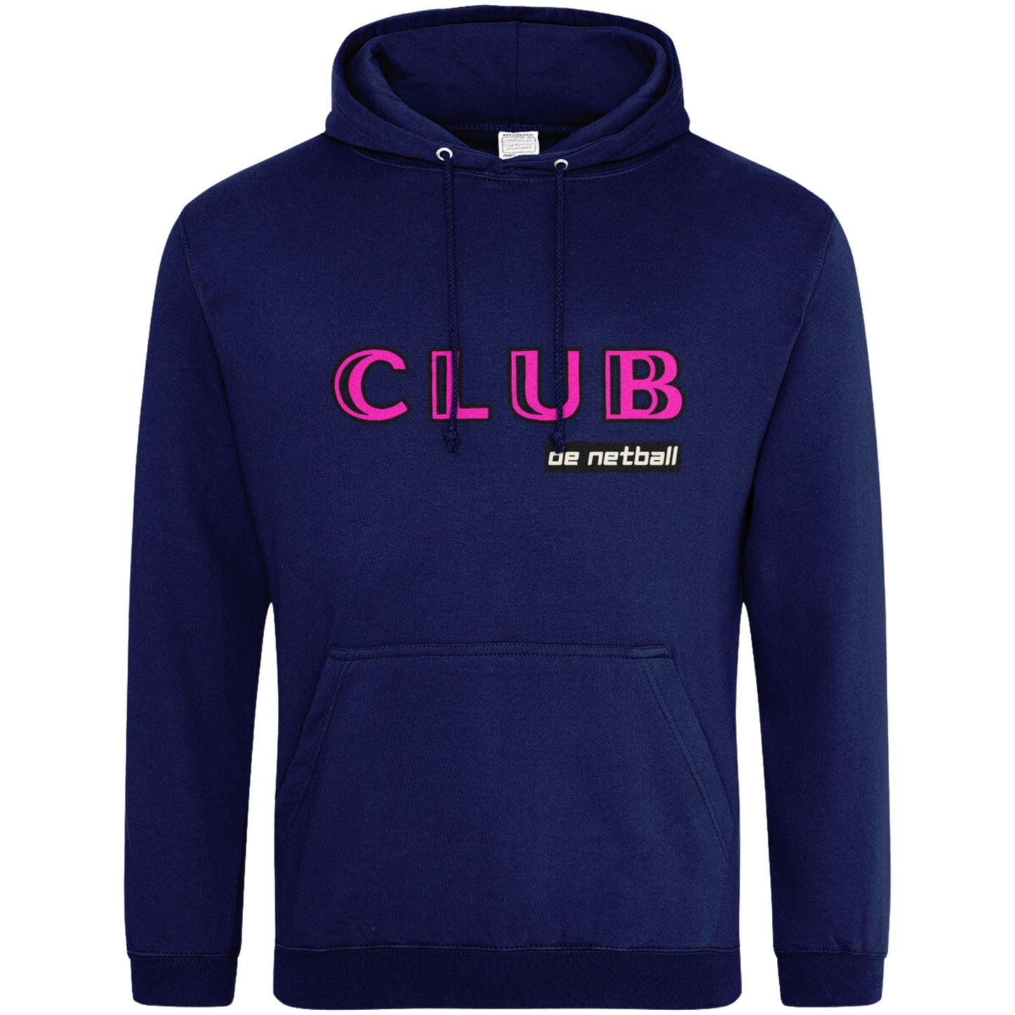 Netball Pullover Top Blue Pink 