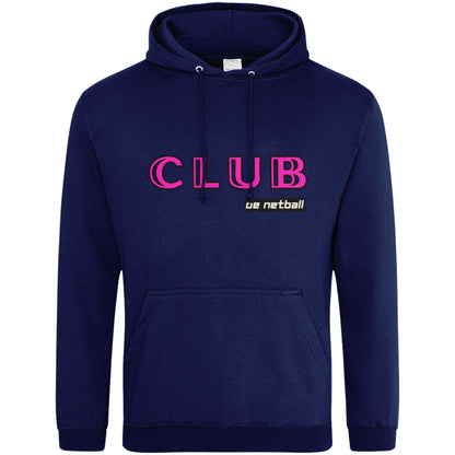 Netball Pullover Top Blue Pink 