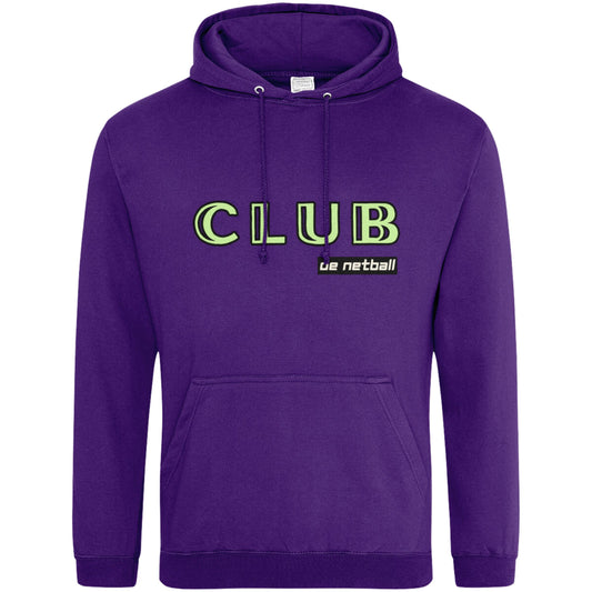Netball Pullover Top Purple Green