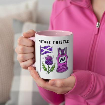 Netball Gifts - Netball Scotland Gift Mug for Players