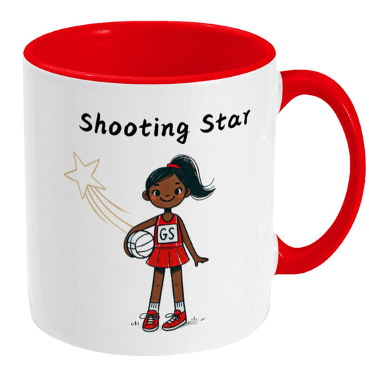 Netball Shooter Gift Mug