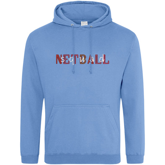 Netball Squad Blue Pullover Top