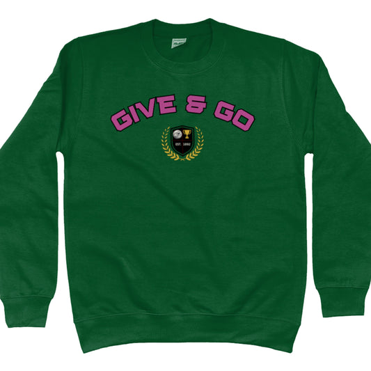 Netball Sweatshirt Top Green