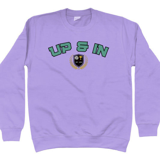 Netball Sweatshirt Top Purple Adult
