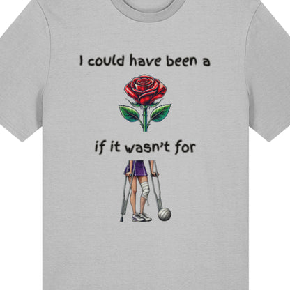 England Roses Netball Funny Tee Shirt Top