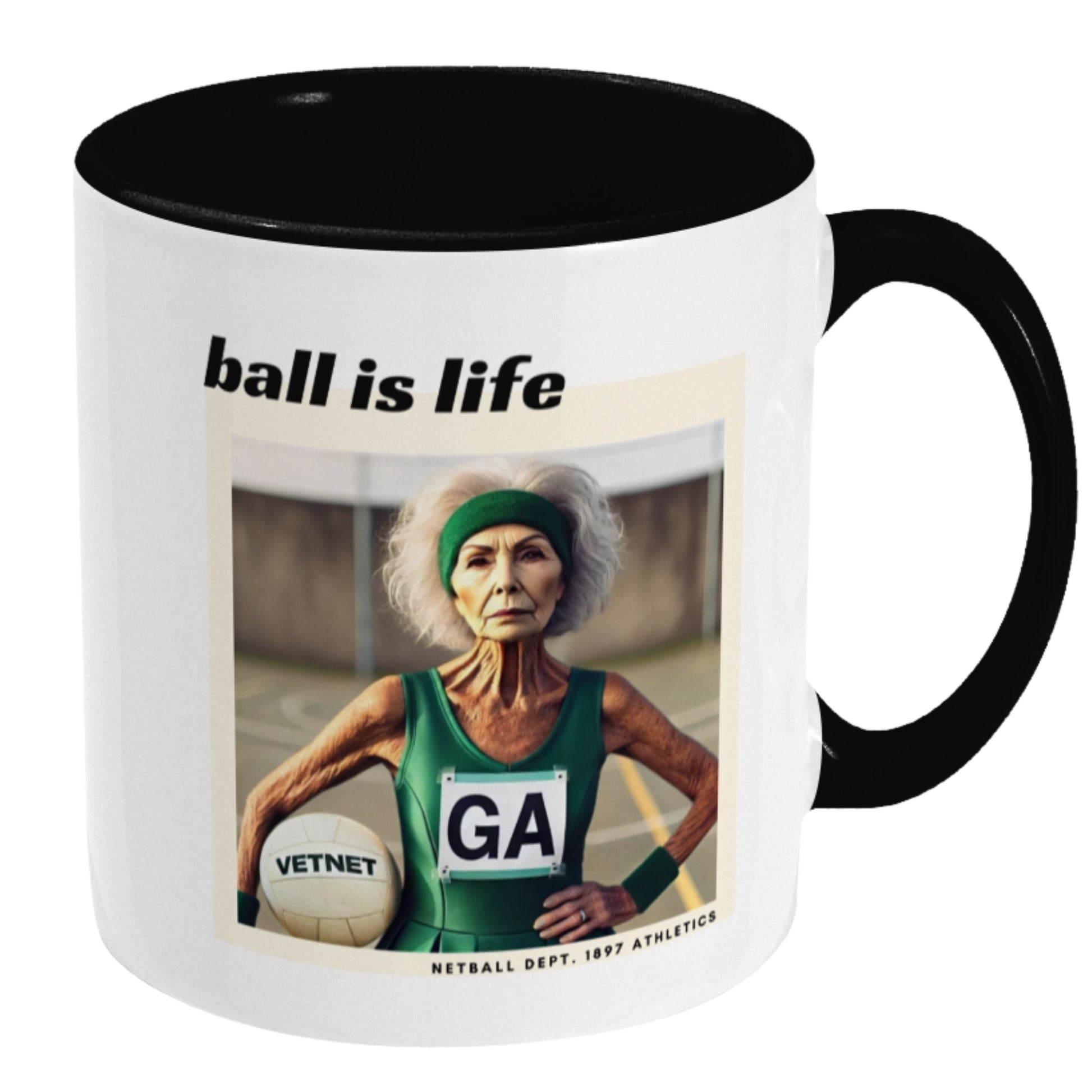 Netball Team Funny Mug - Gift For Players