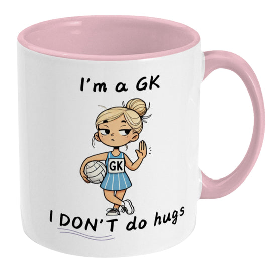 Netball Team GK Gift Mug