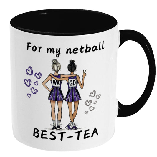 Netball Teammate Friend Gift Mug
