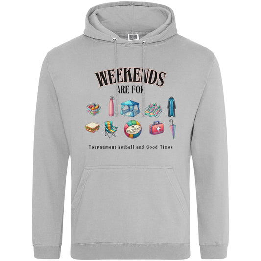 Netball Tournament Hoodie - Netball Slogan Top