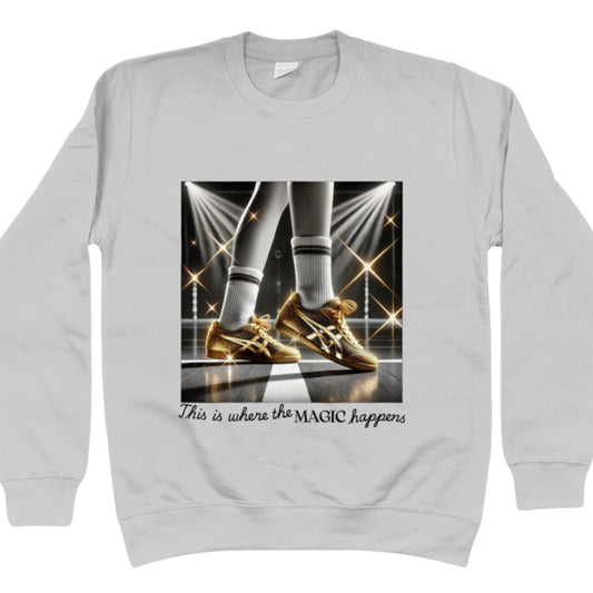 Netball Trainers Graphic Jumper Top