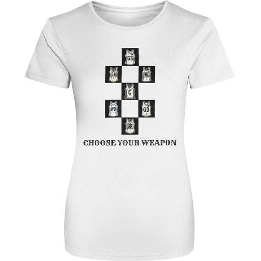 Netball Training Shirt - Netball Team Slogan